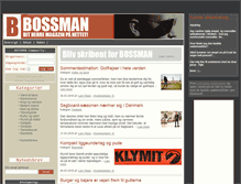 Tablet Screenshot of bossman.dk
